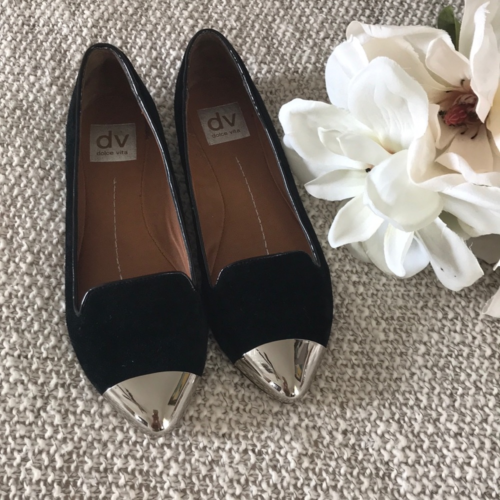 Black flats